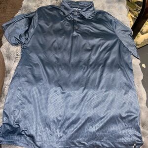 Kenneth Cole Navy Golf Polo Shirt